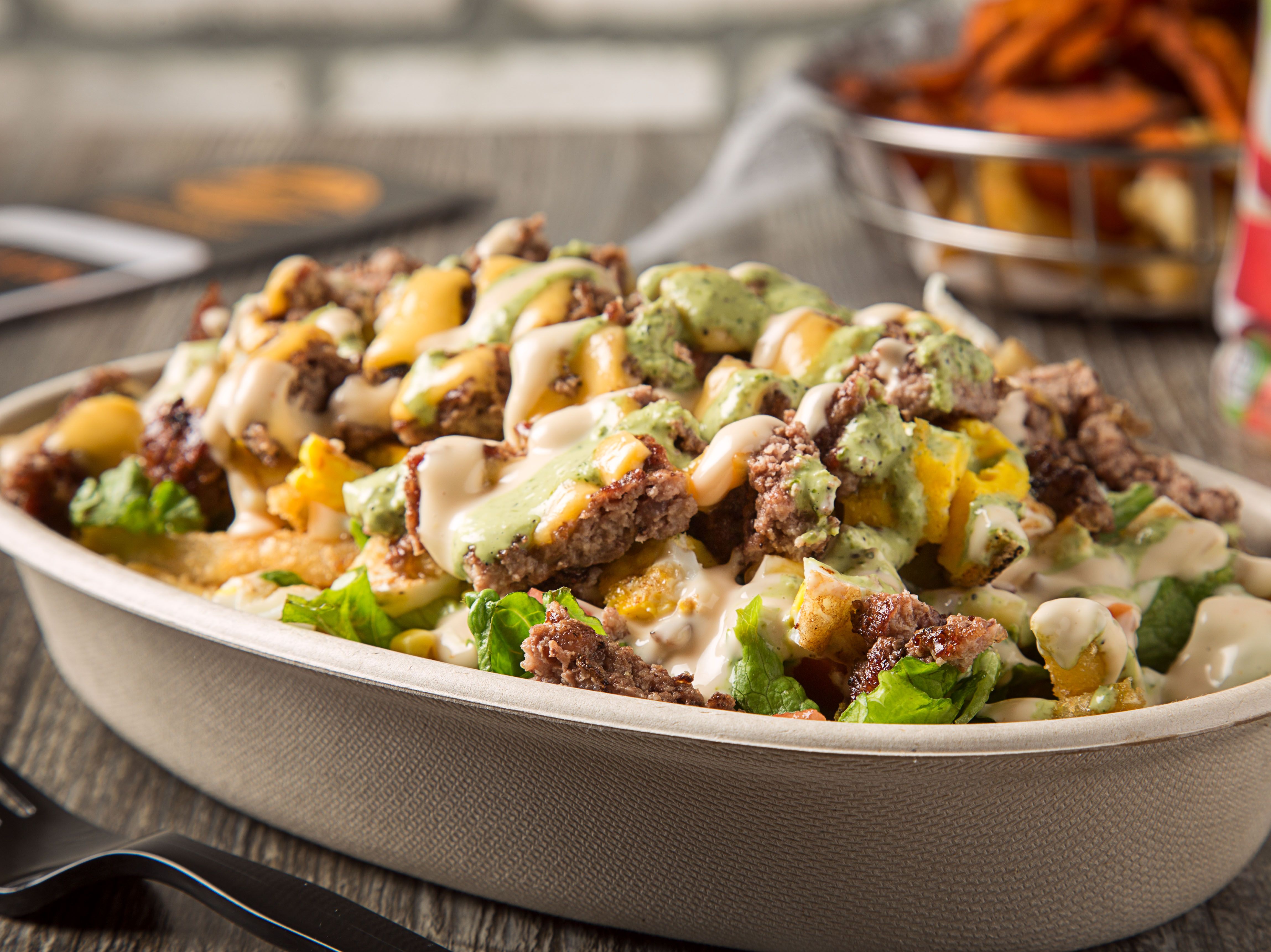 Angus Beef Salad (Single)