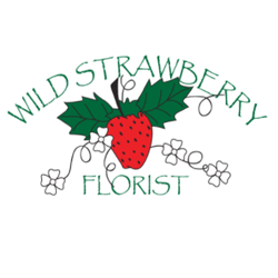 Wild Strawberry Florist Logo