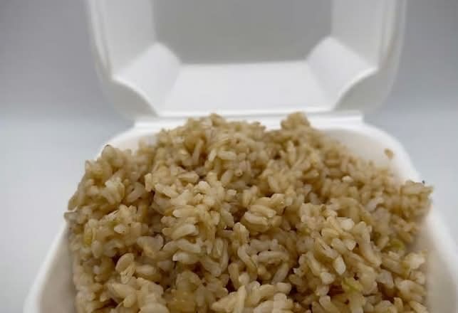 Side steamed rice bowl