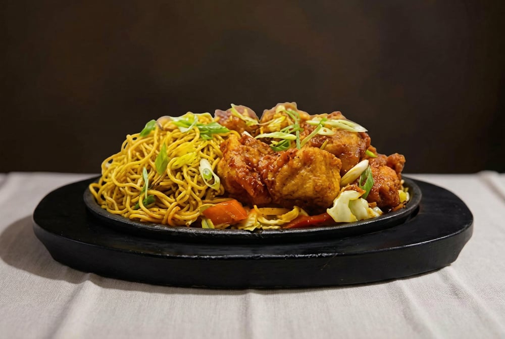 124. Sizzler (Chicken) Momo