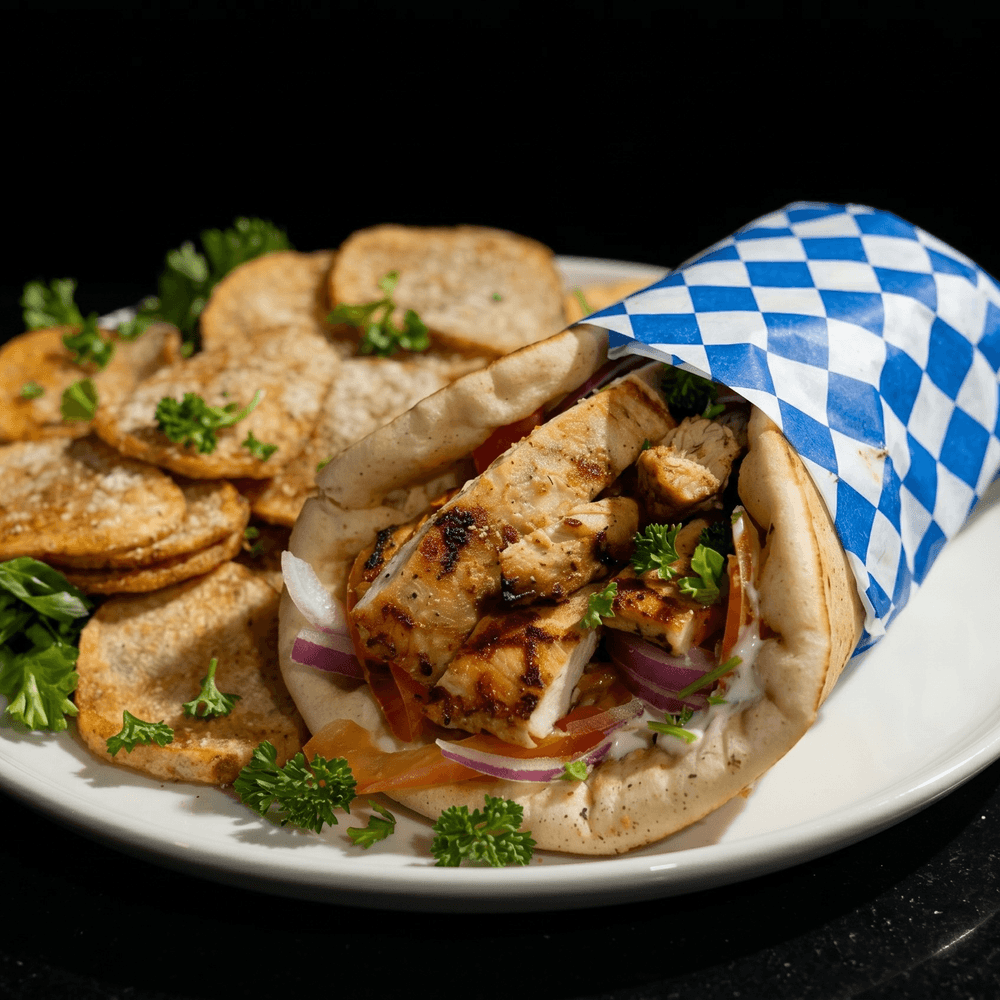 Chicken Gyro Sandwich