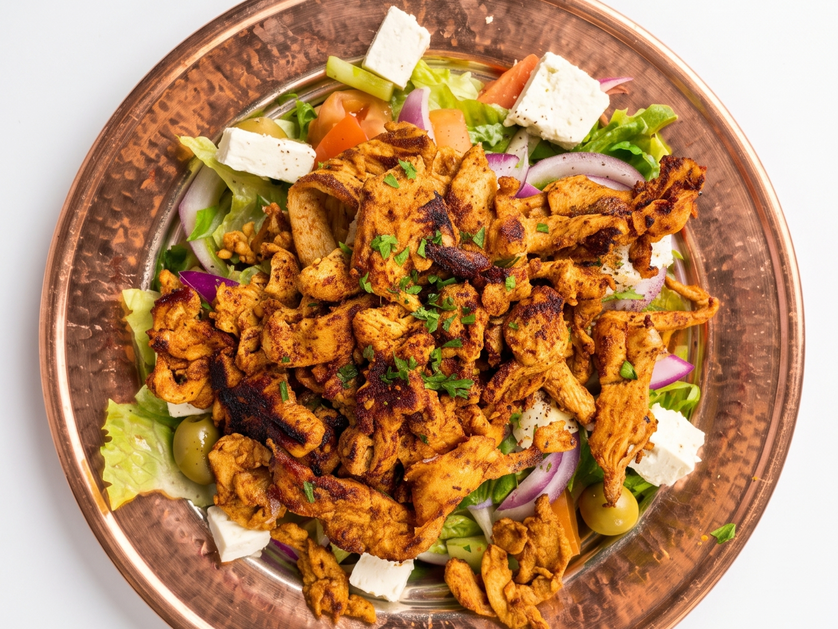 Greek Salad w/Chicken