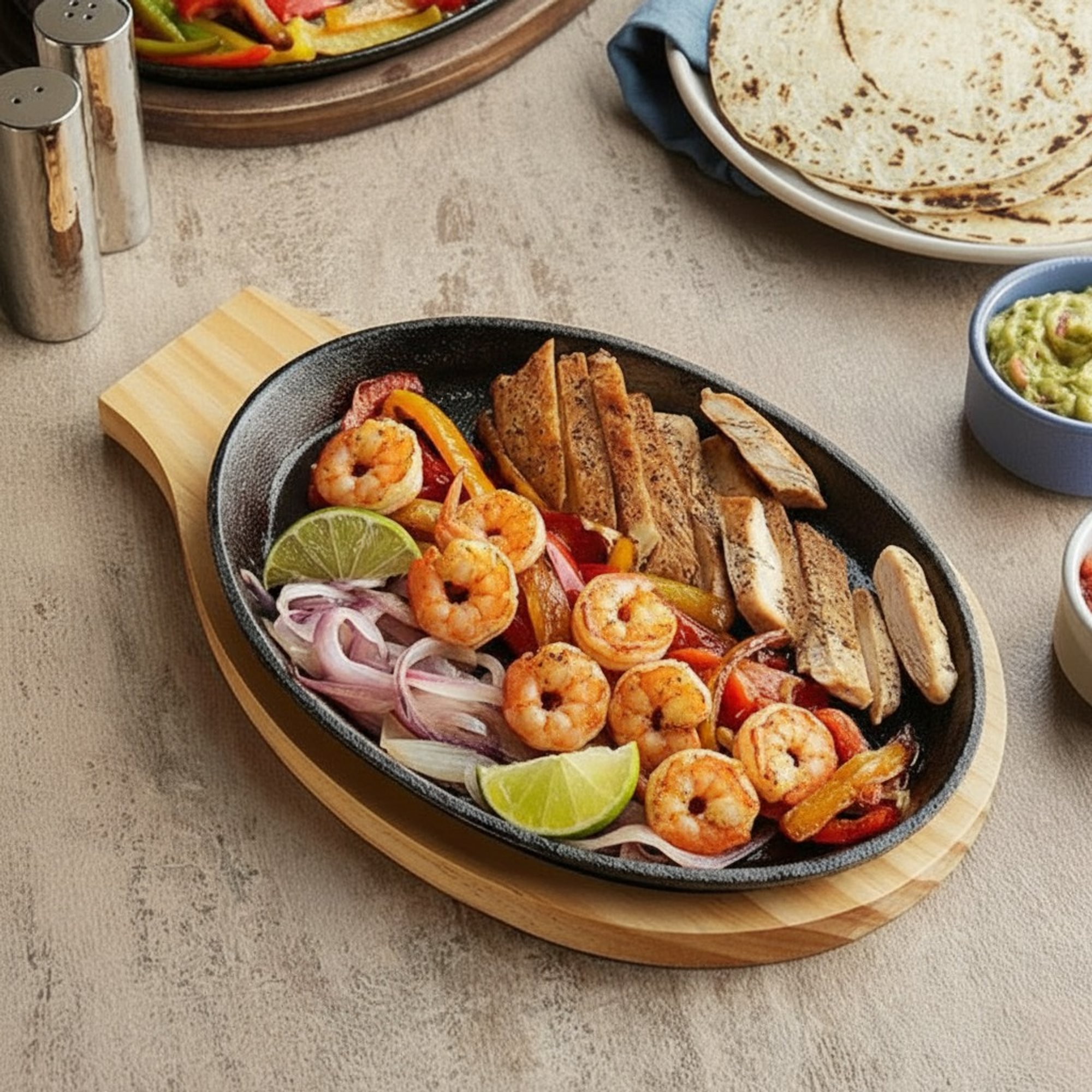 Fajitas for two