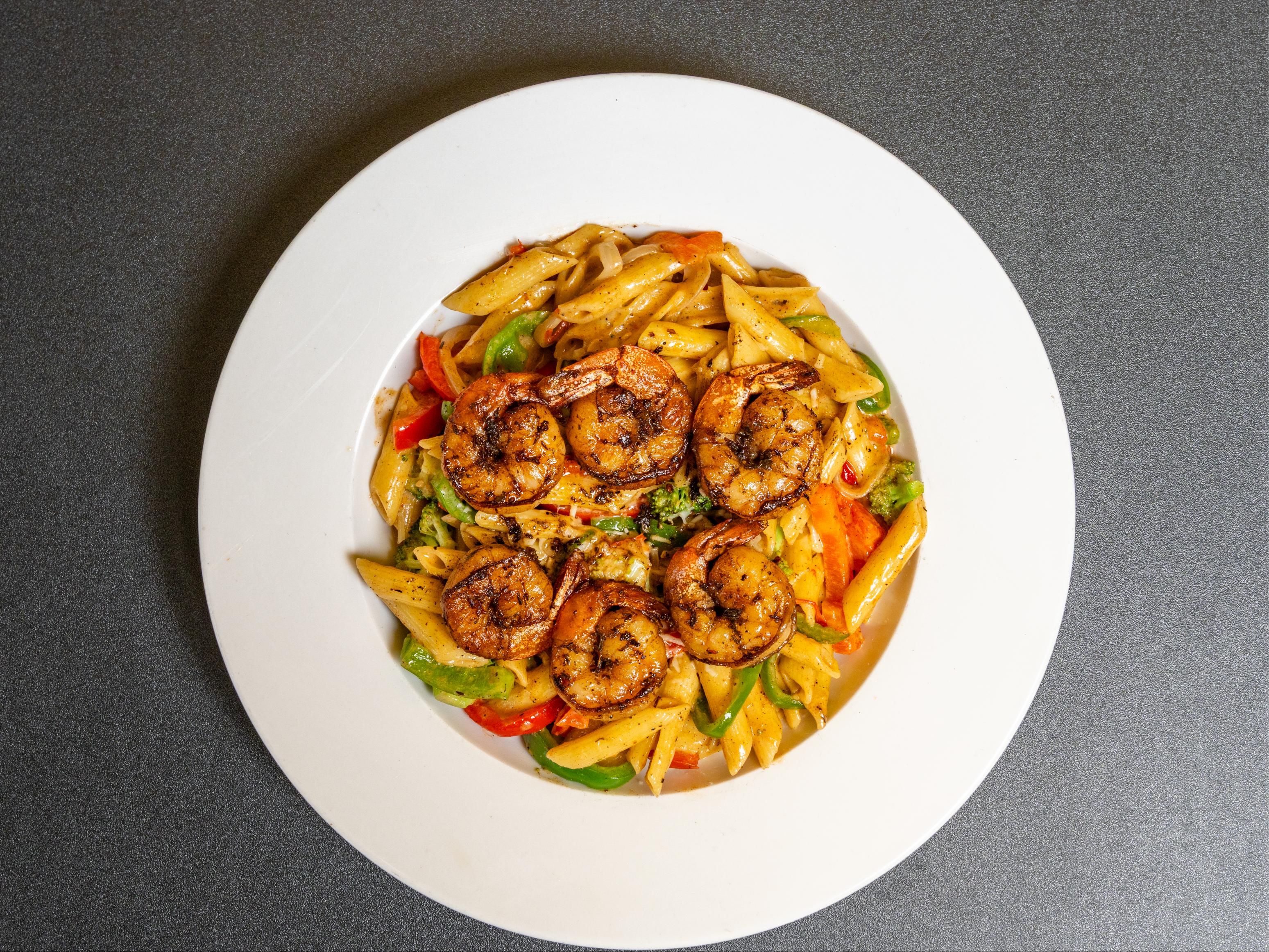 Jerk Shrimp Pasta