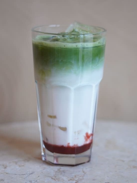Iced Banana Matcha