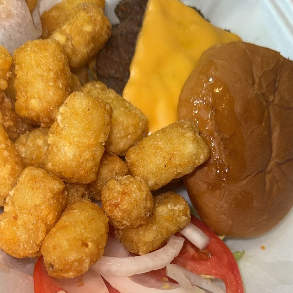 Single Smash Burger Meal