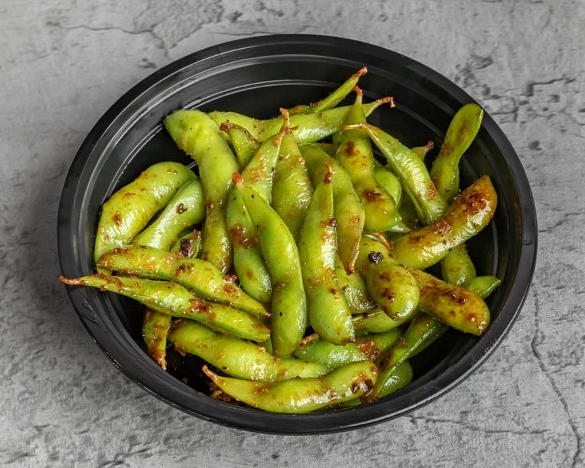 Garlic Edamame