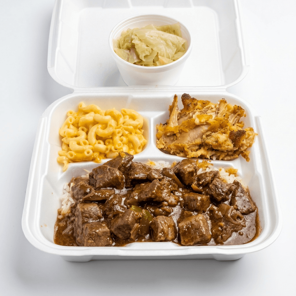 Sunday Meat & 3 Plate