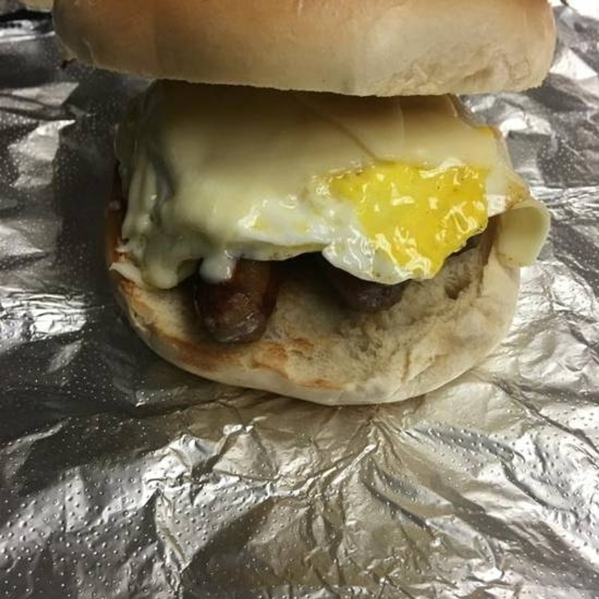 Egg, Sausage & Cheese Sandwich