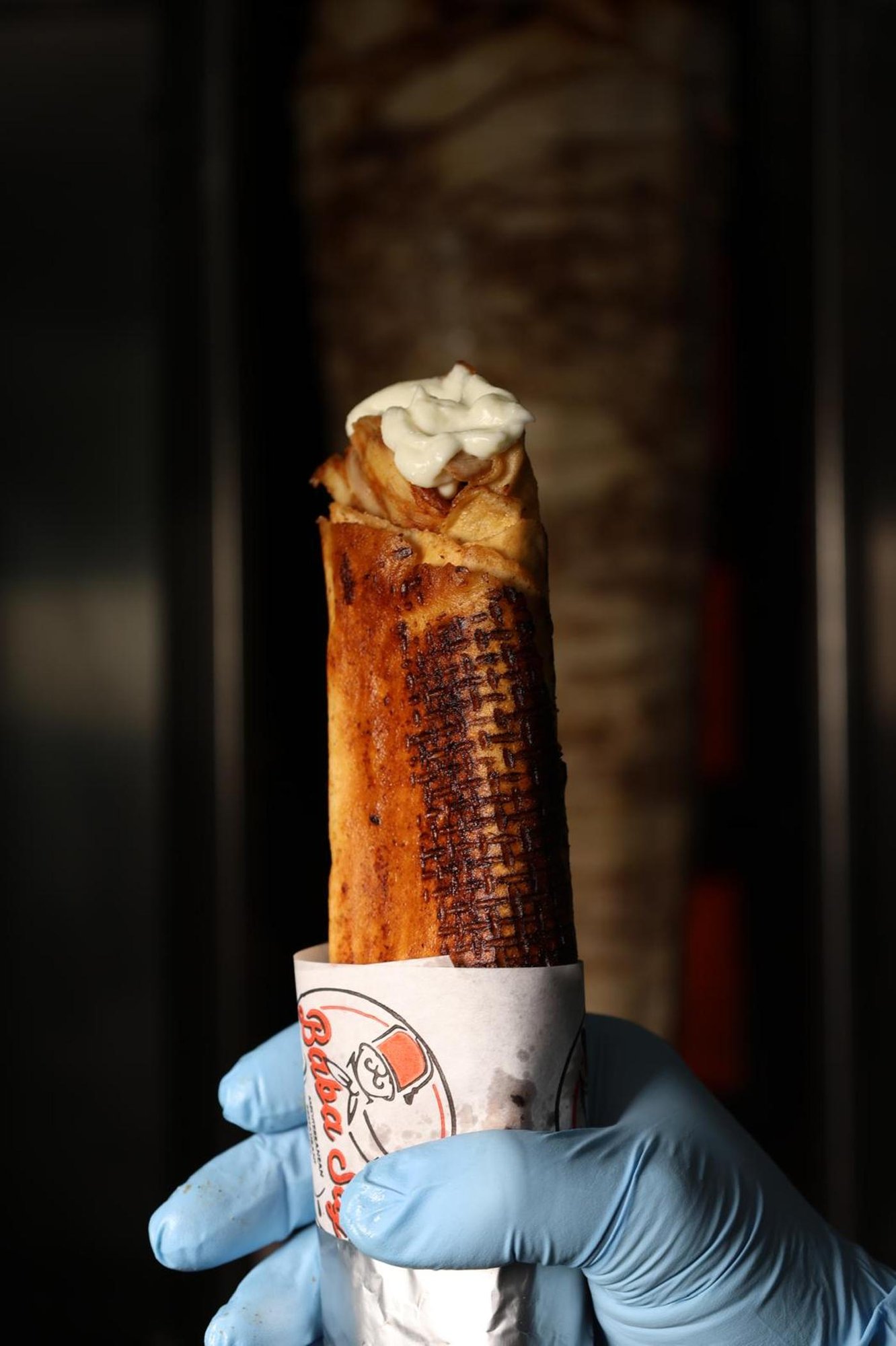New crispy shawarma sandwich