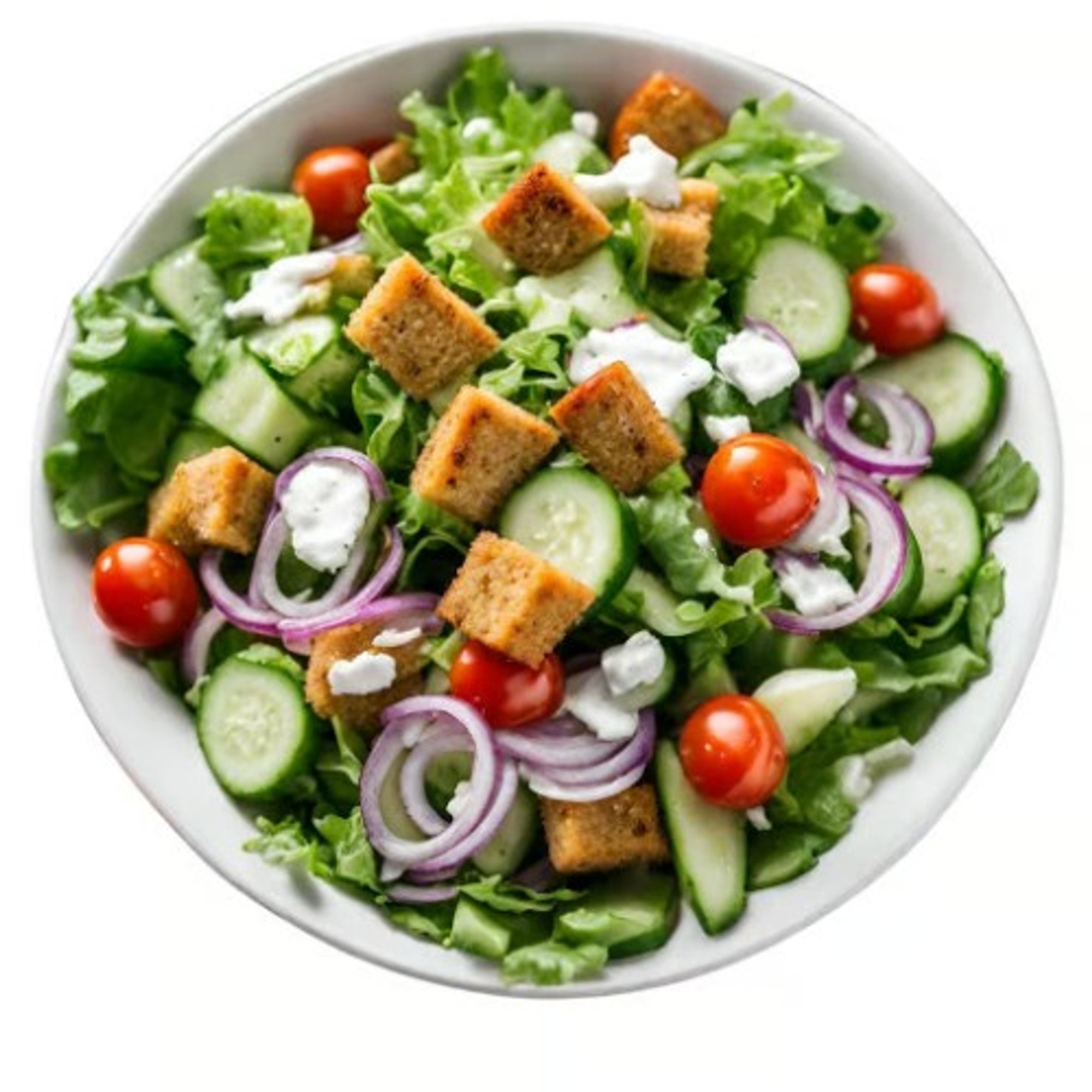 Garden Salad w/Ranch Dressing