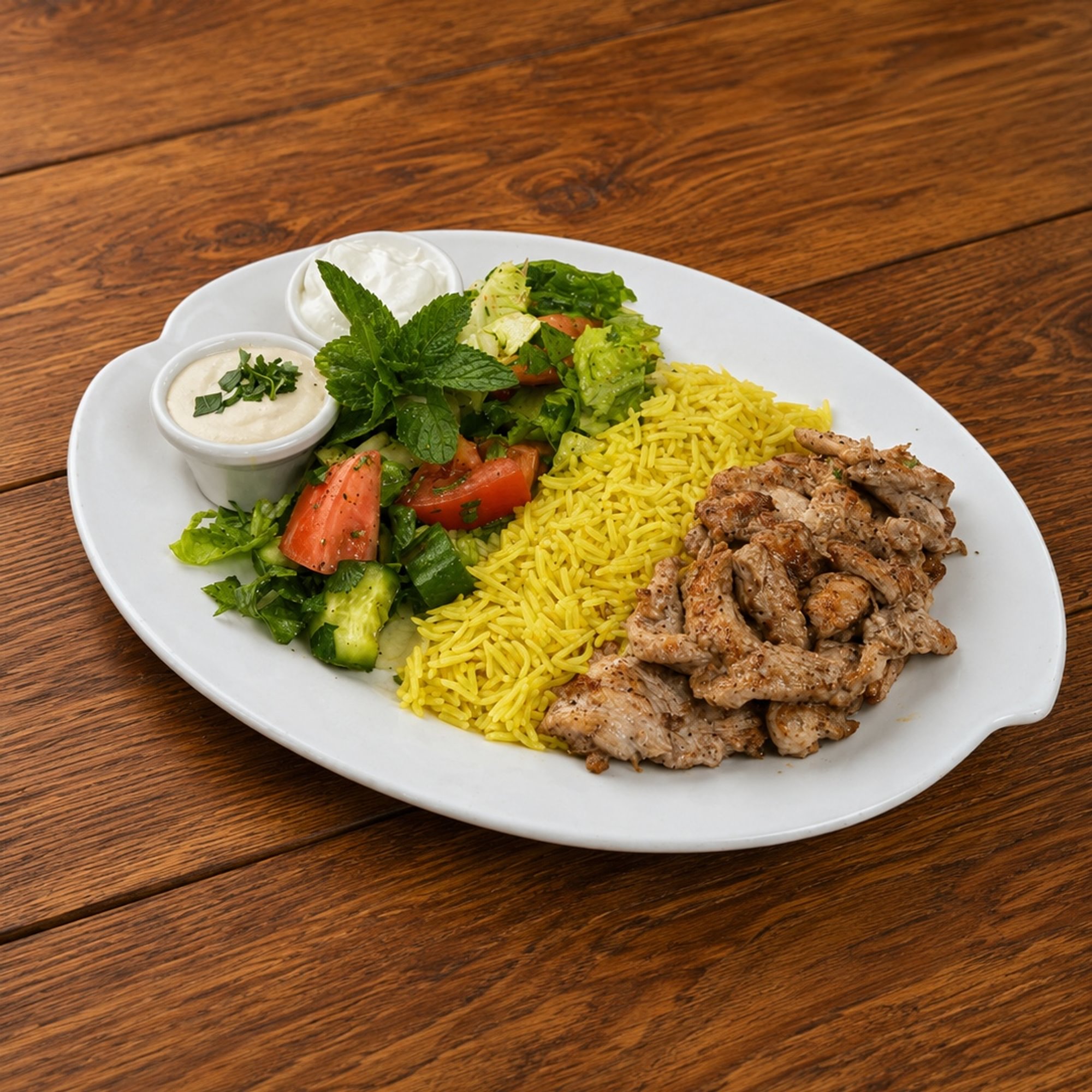 Shawarma (chicken or beef) lunch special