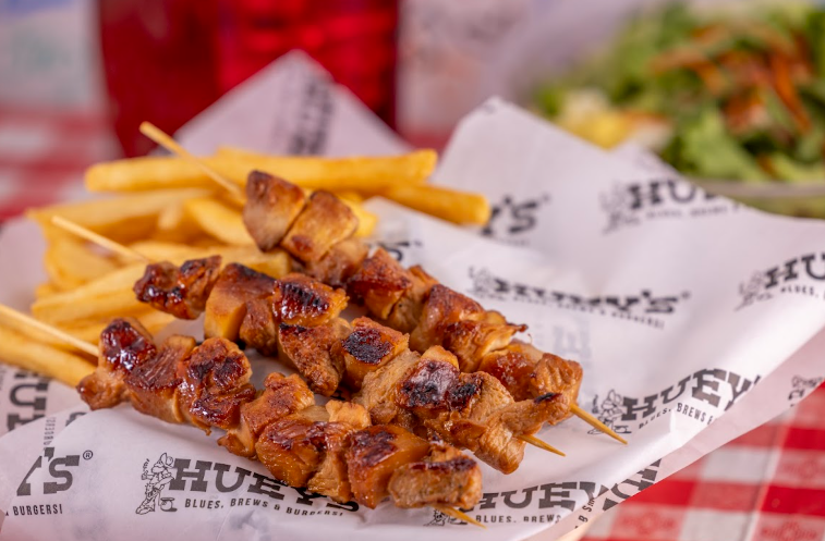 Grilled Chicken & Pineapple Kabob Dinner