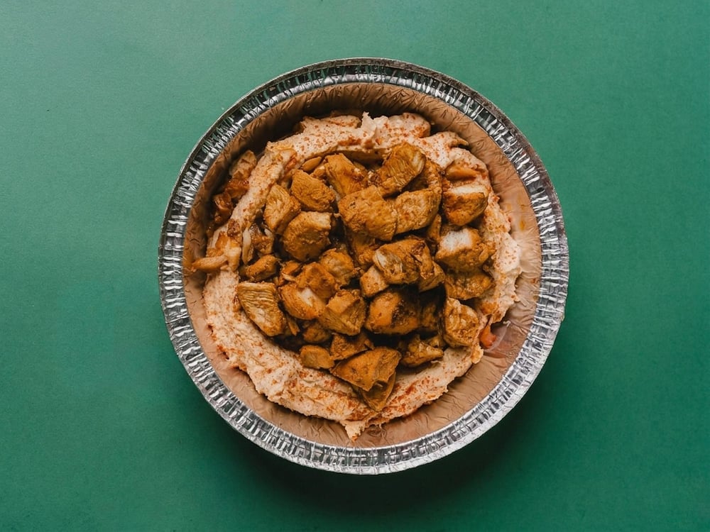 Chicken Loaded Hummus