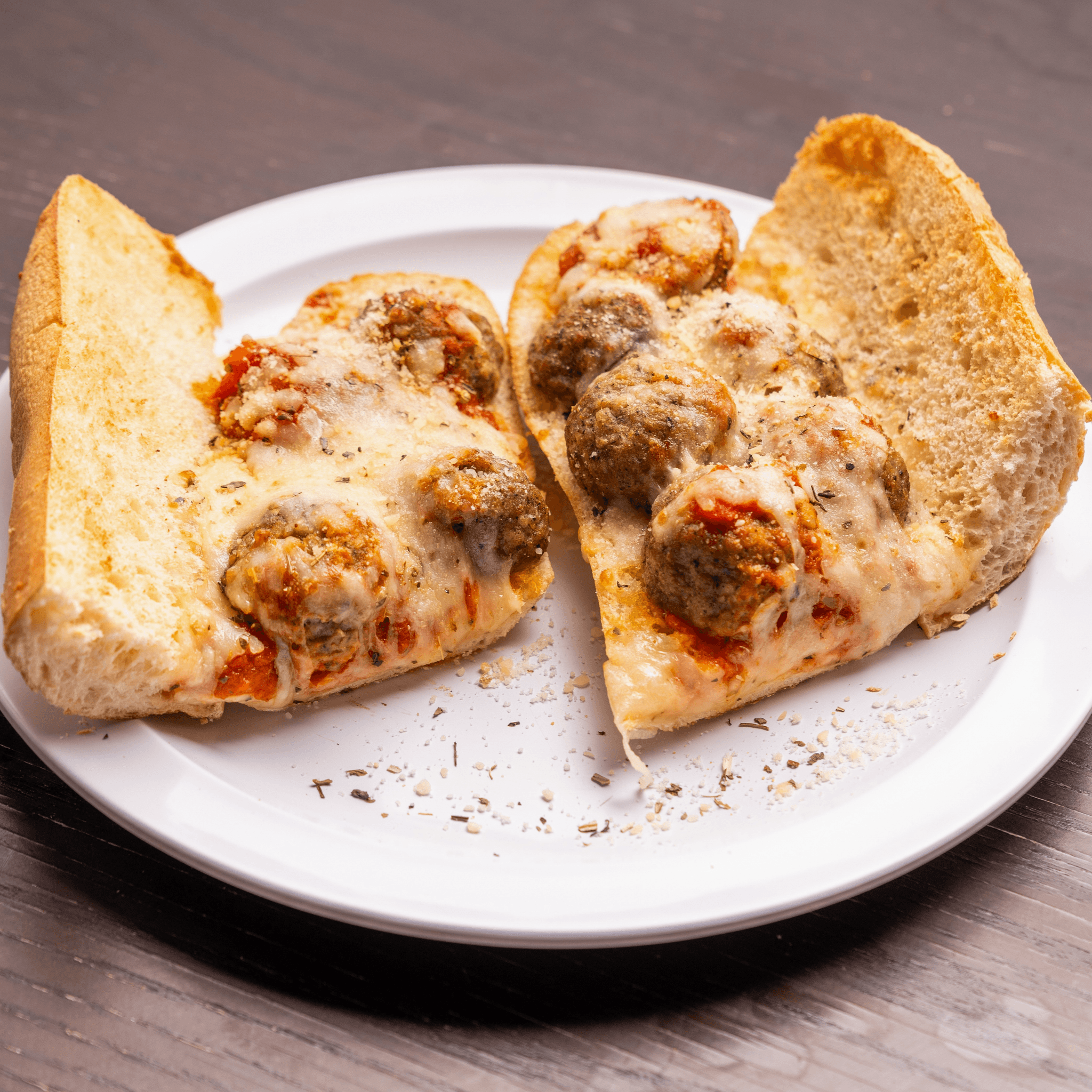 Meatball Parmigiana Sub