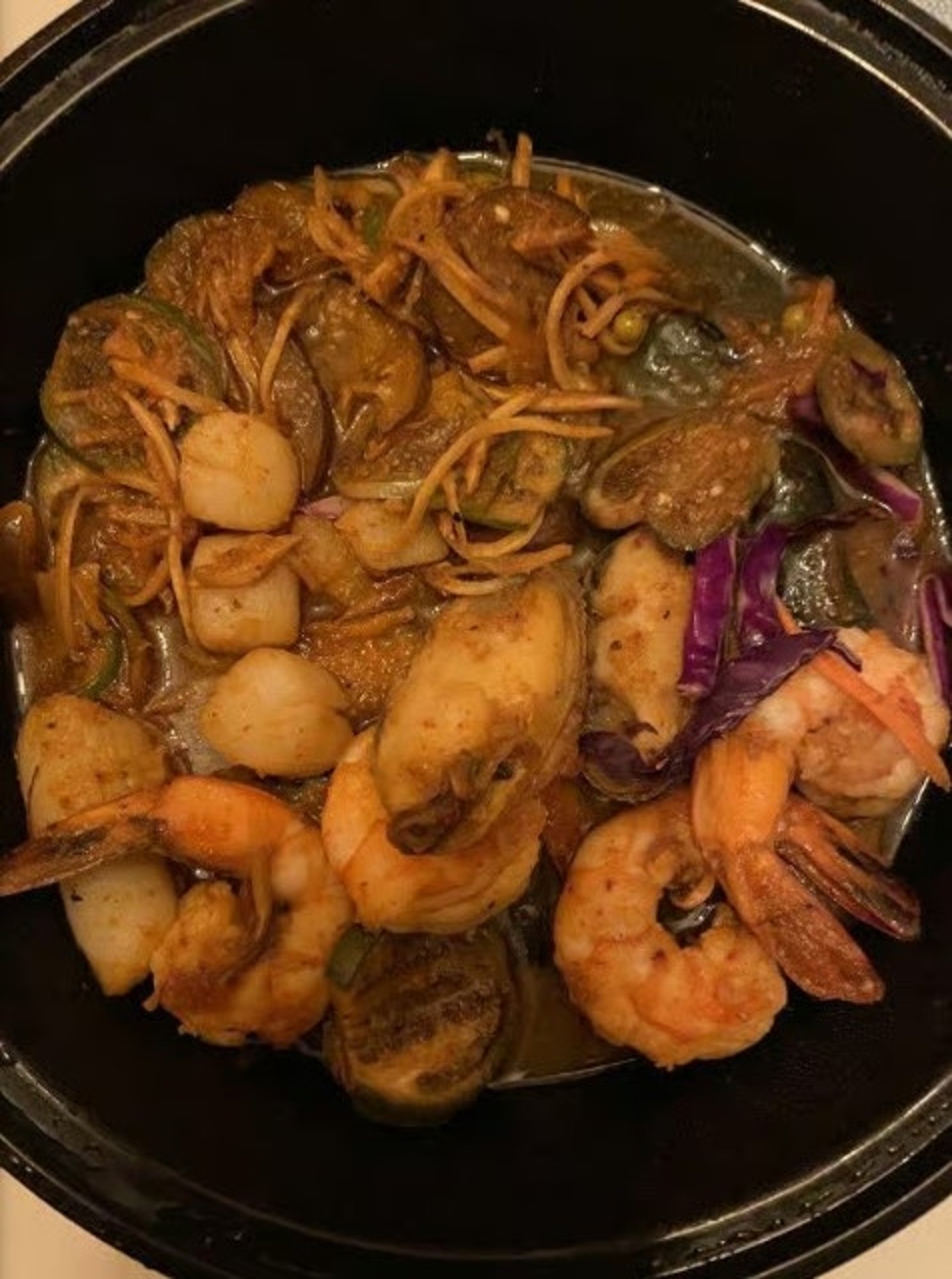 Seafood Pad Cha