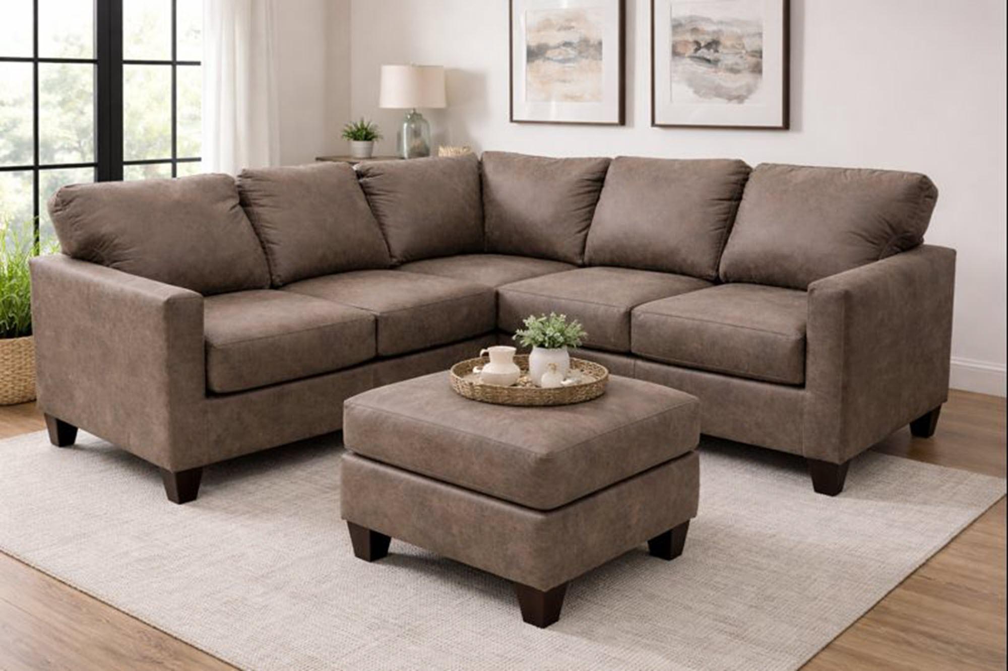 Bozeman II 2-Piece Sectional w/Ottoman