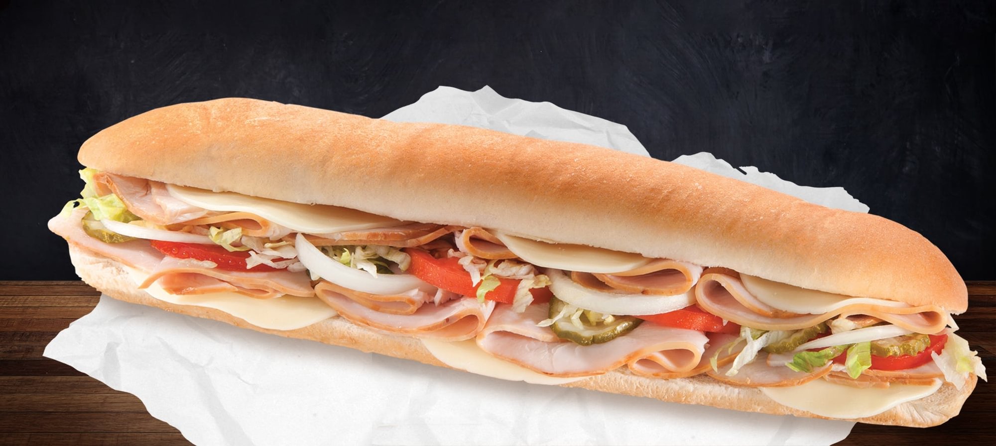 Turkey & Cheese Hoagie
