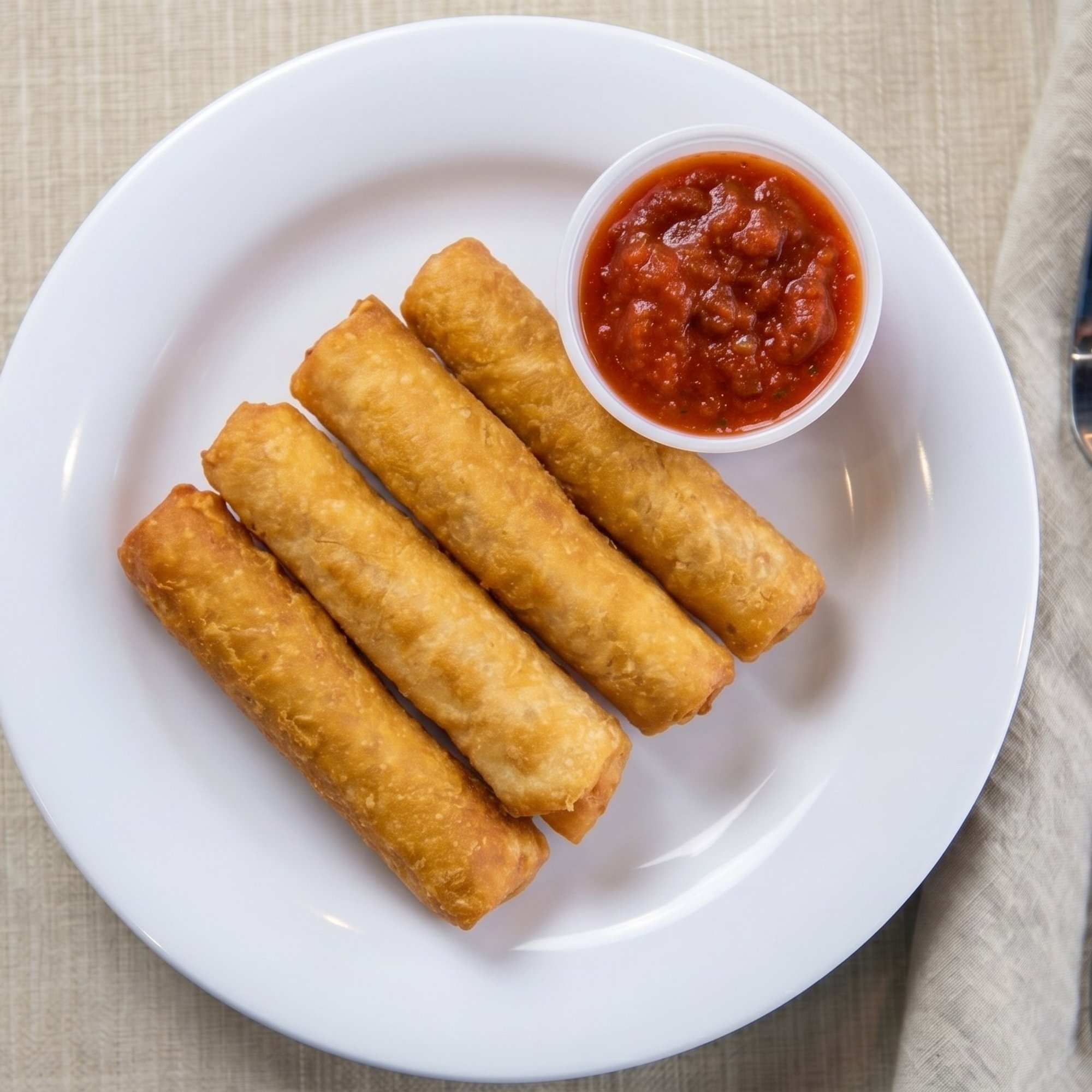 Homemade Wonton Mozzarella Sticks