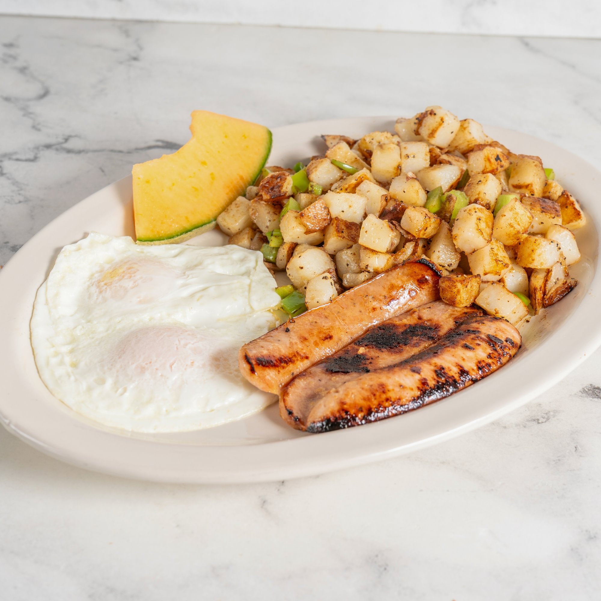 Apple Chicken Sausage and Eggs