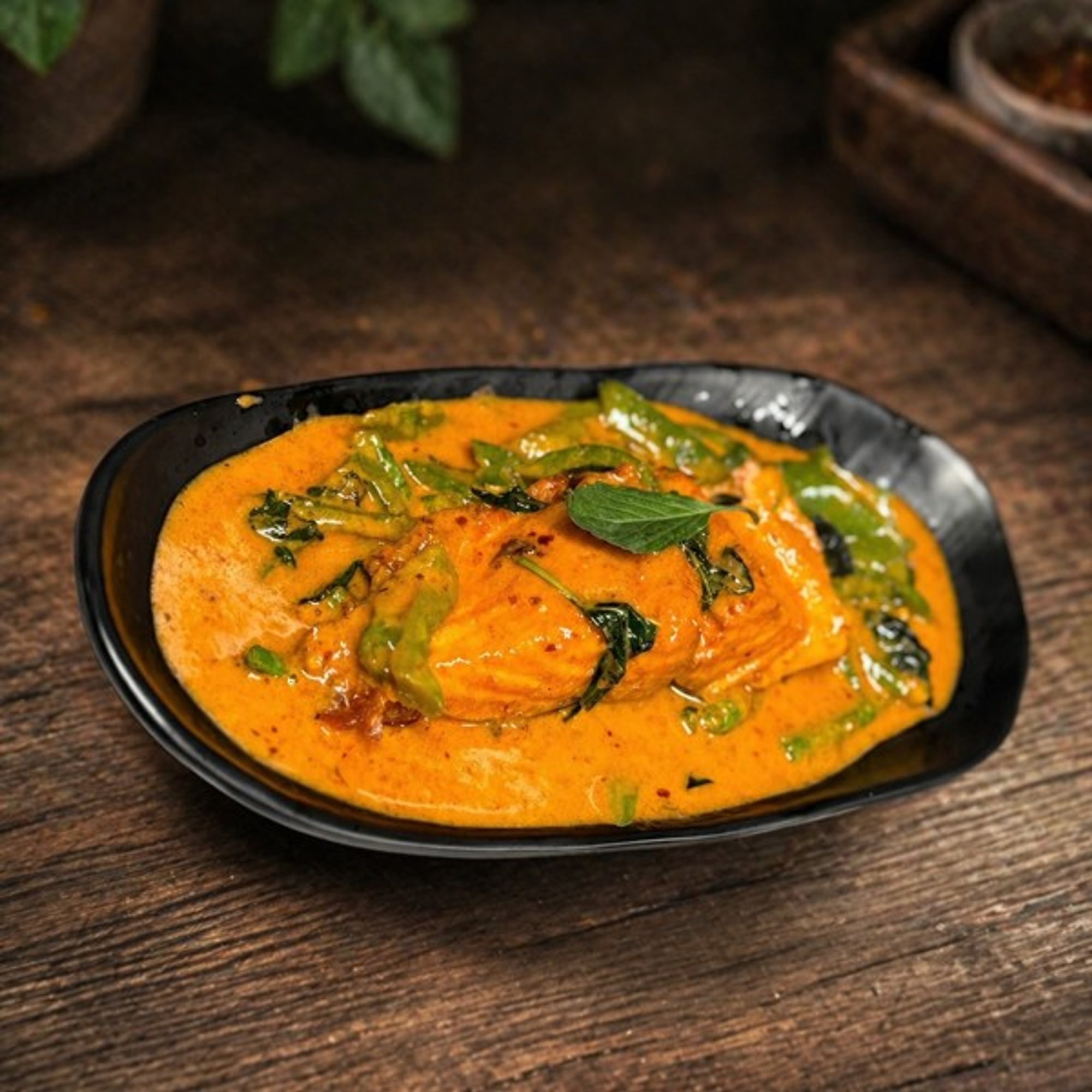 Salmon Panang Curry