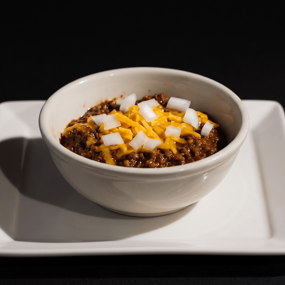 Bowl of Homemade Chili