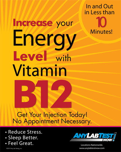 B12 & B123 Lypo Energy Boosters & Weight control