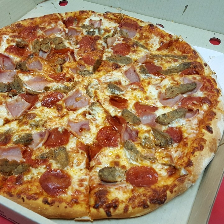 10'' Quattro Carne Pizza