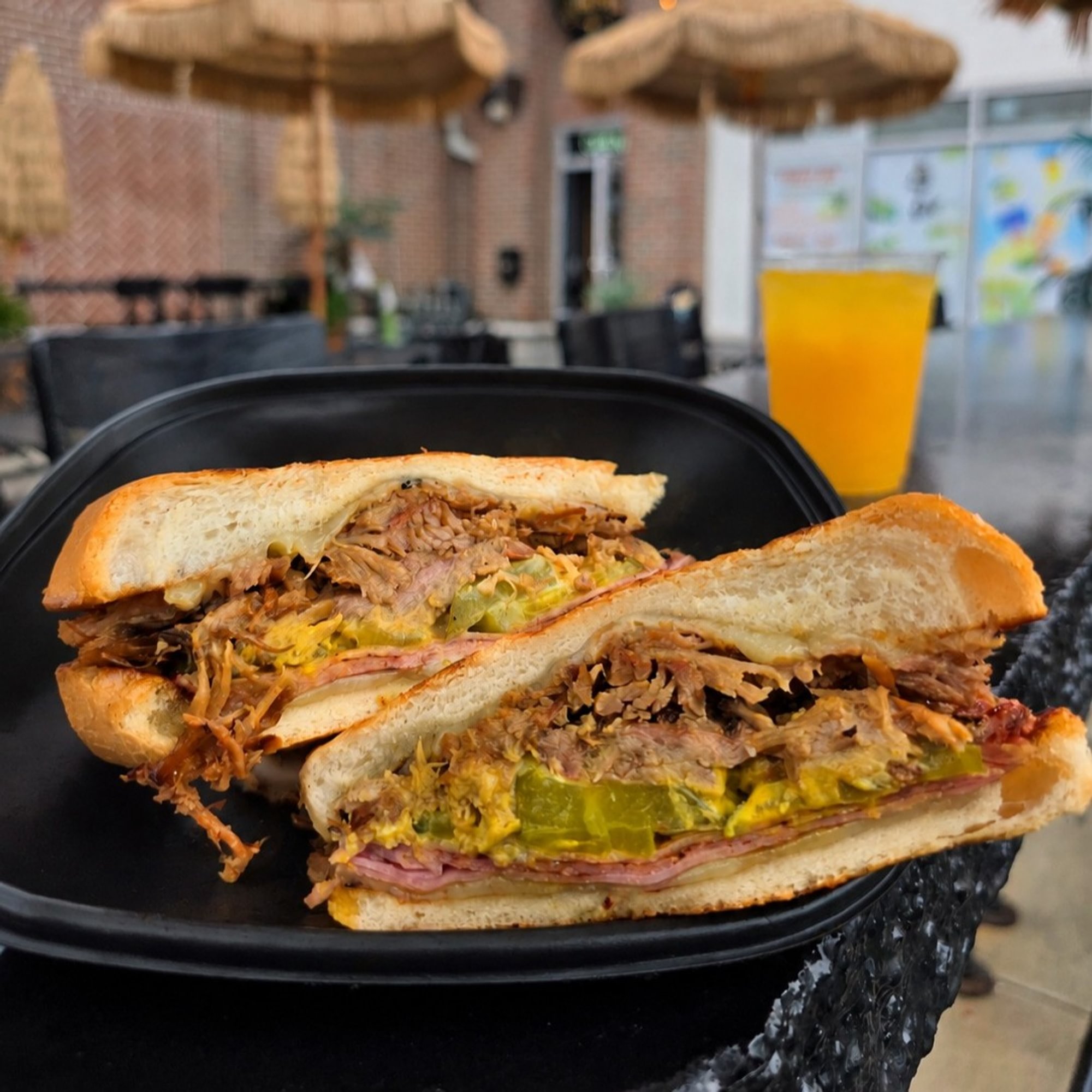 Pernil Pork Sandwich