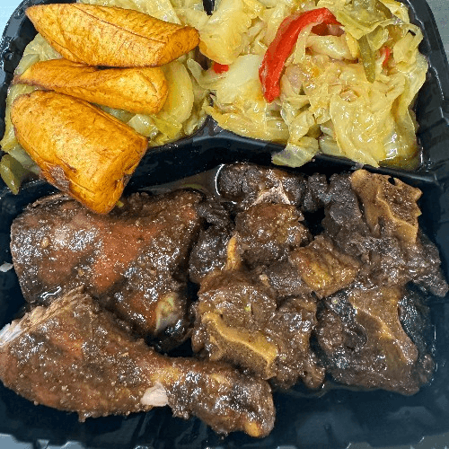 Braised Oxtail Combination Meal
