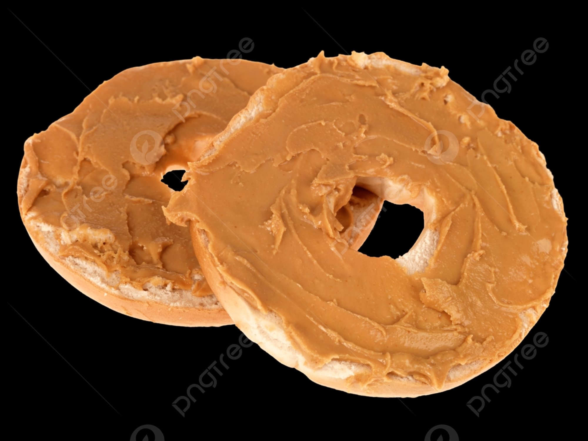 BAGEL W/PEANUT BUTTER