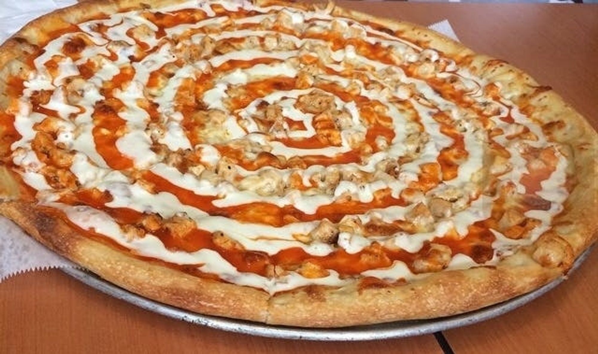 Buffalo Chicken Ranch Pizza