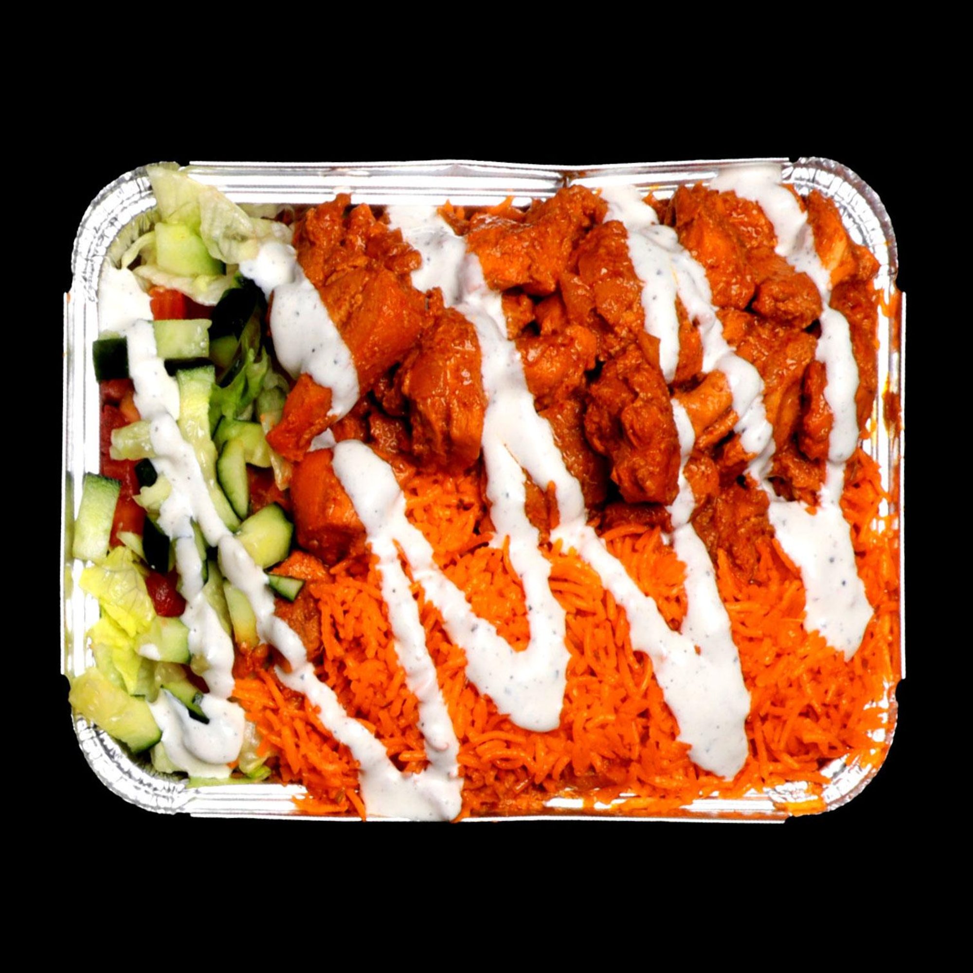 Chicken over Rice Platter