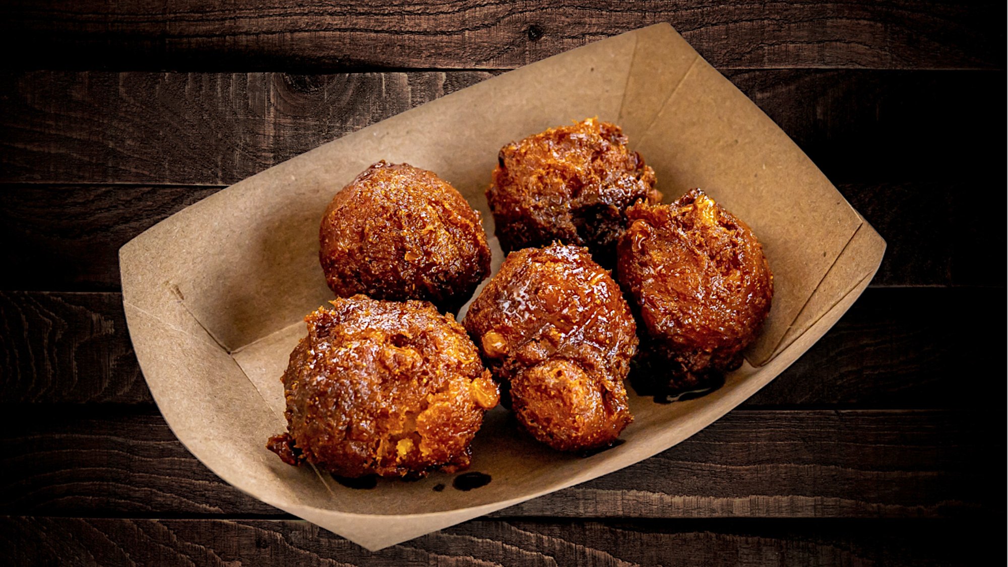 Hot Honey Glazed Hush Puppies
