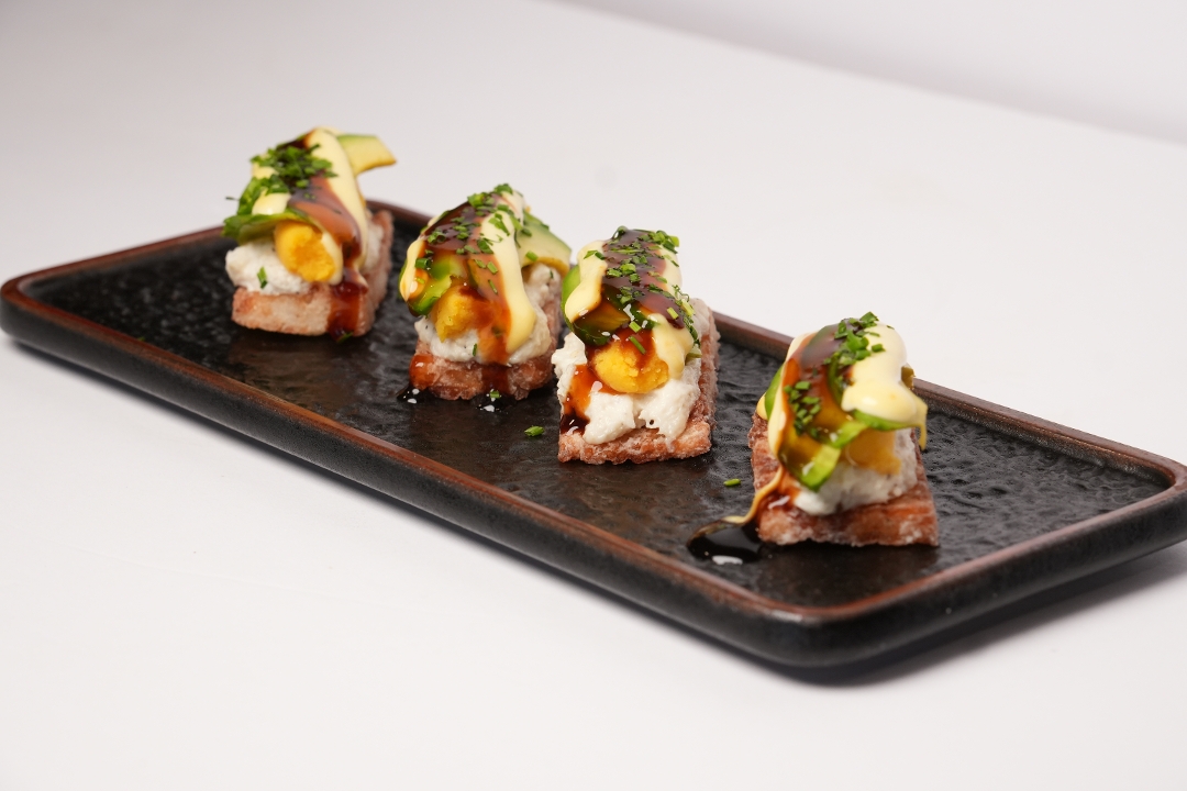 Crispy Crab Causa Roll