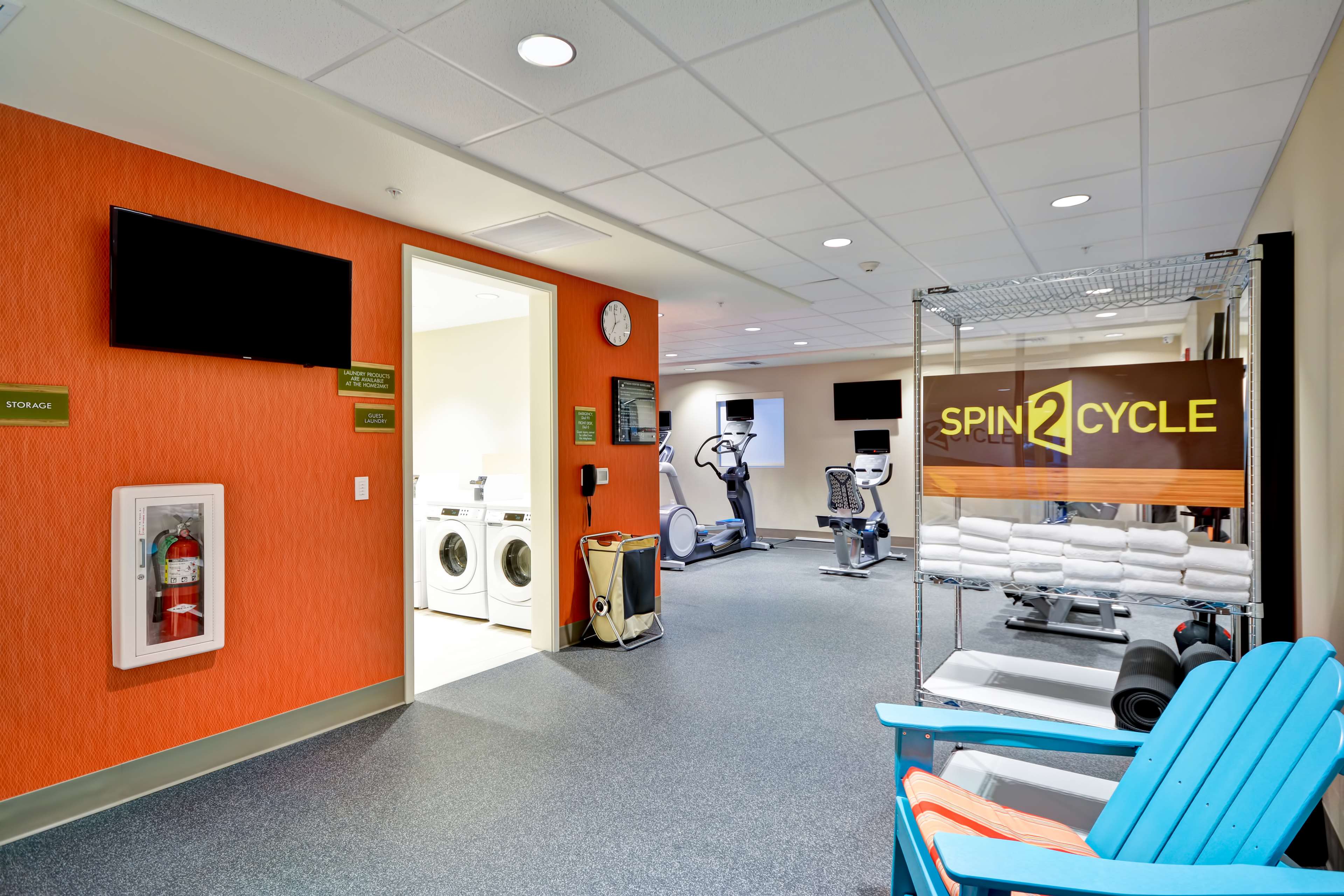 Health club  fitness center  gym