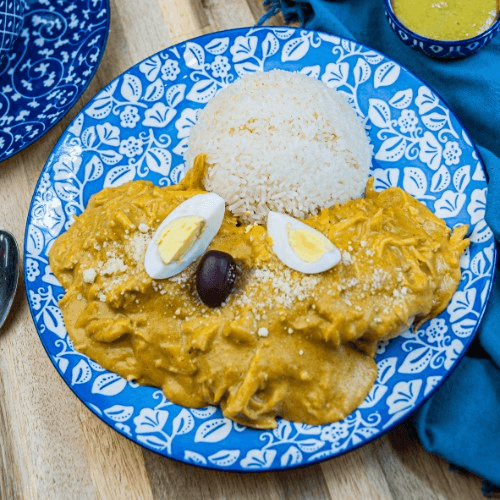 Aji de Gallina Lunch