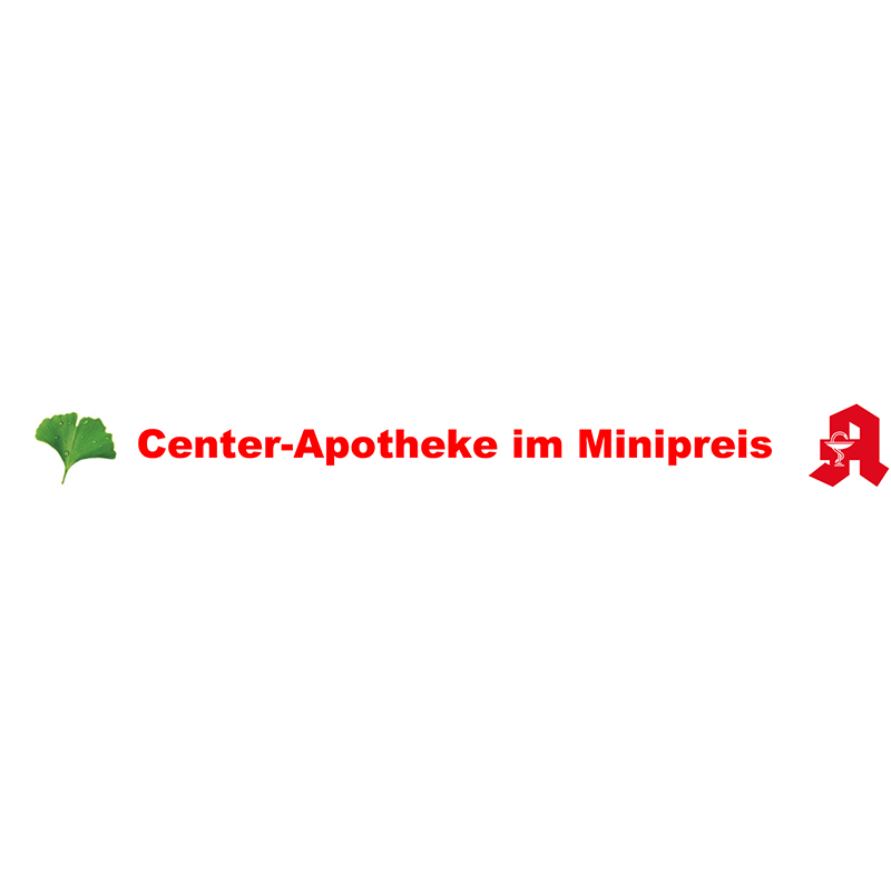 Logo der Center-Apotheke im Minipreis