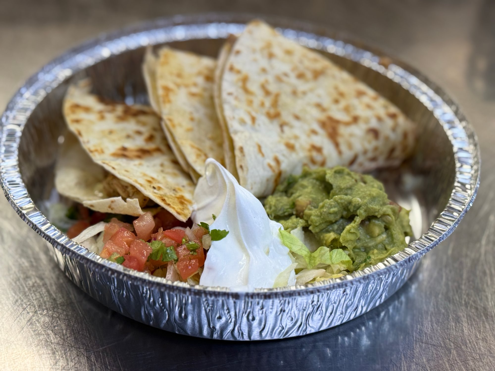 Cheese Quesadilla (No Veggies)