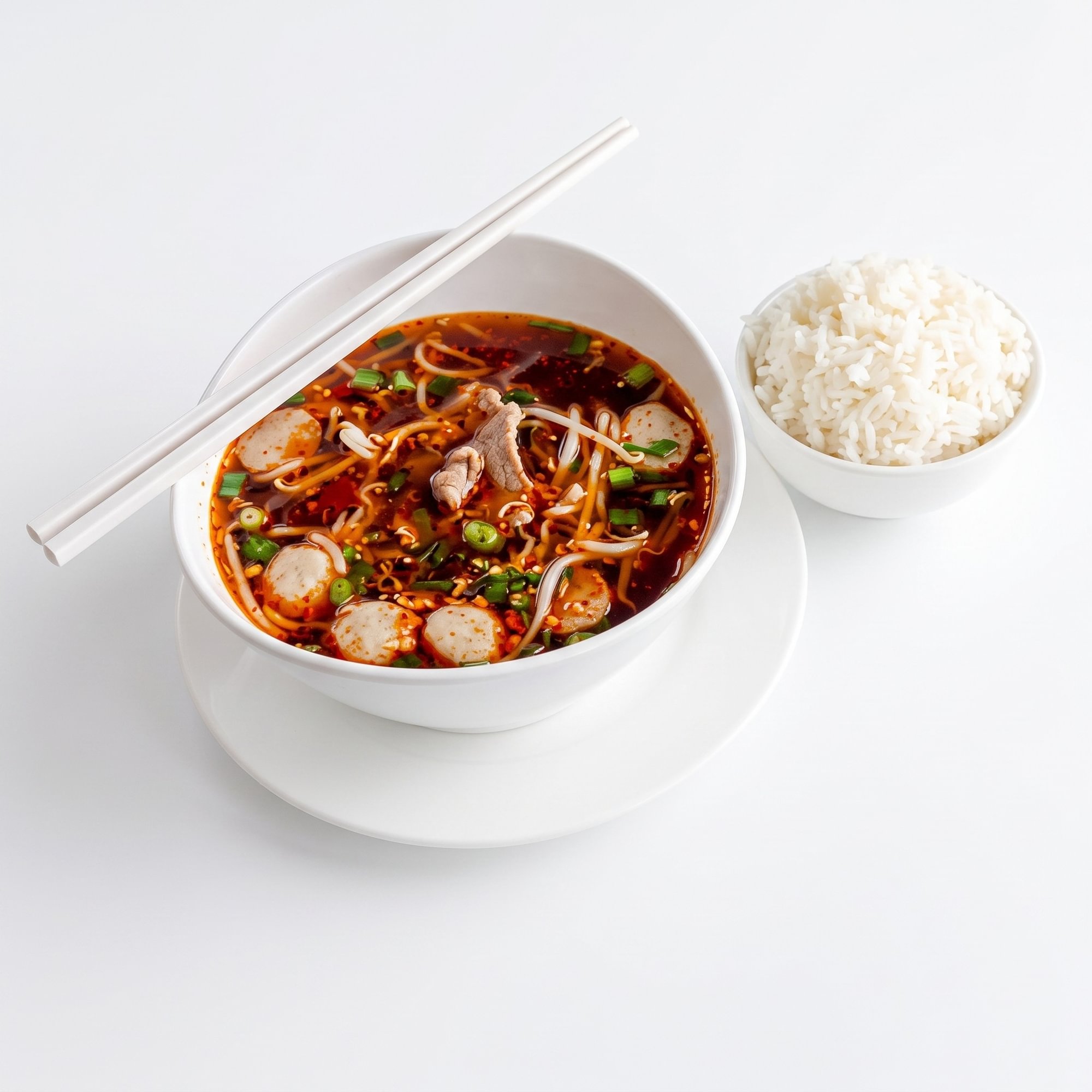 Certified Angus Beef and Beef Ball Soup - เกาเหลา ลูกชิ้น เนื้อสด