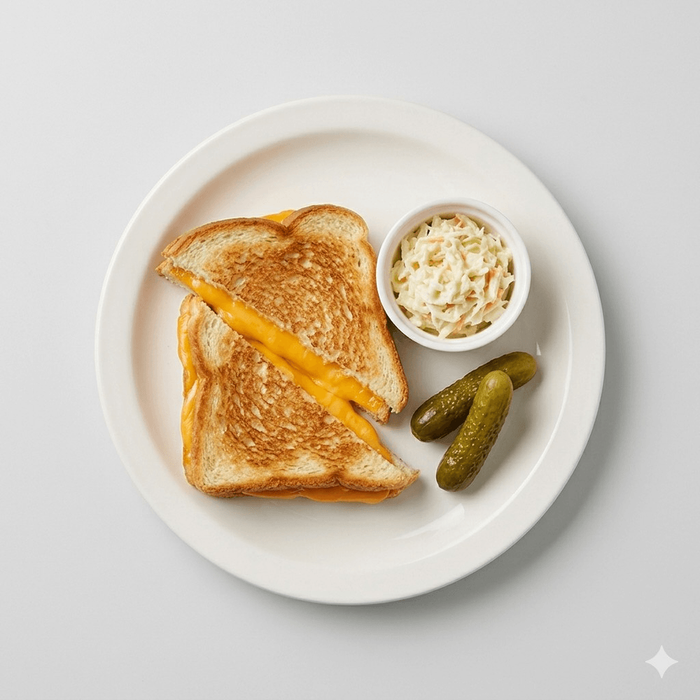 Grilled American Cheese Sandwich