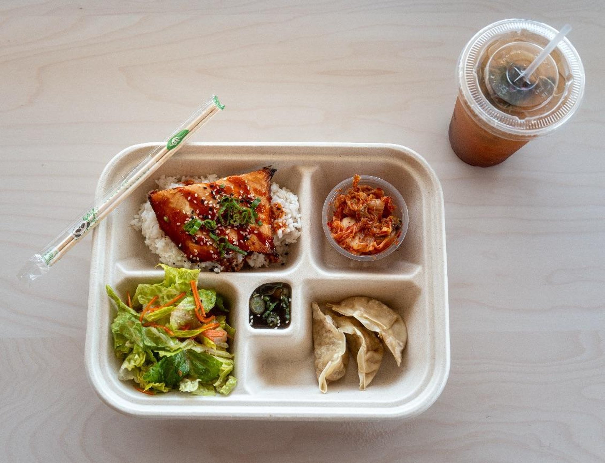 MISO SALMON BENTO
