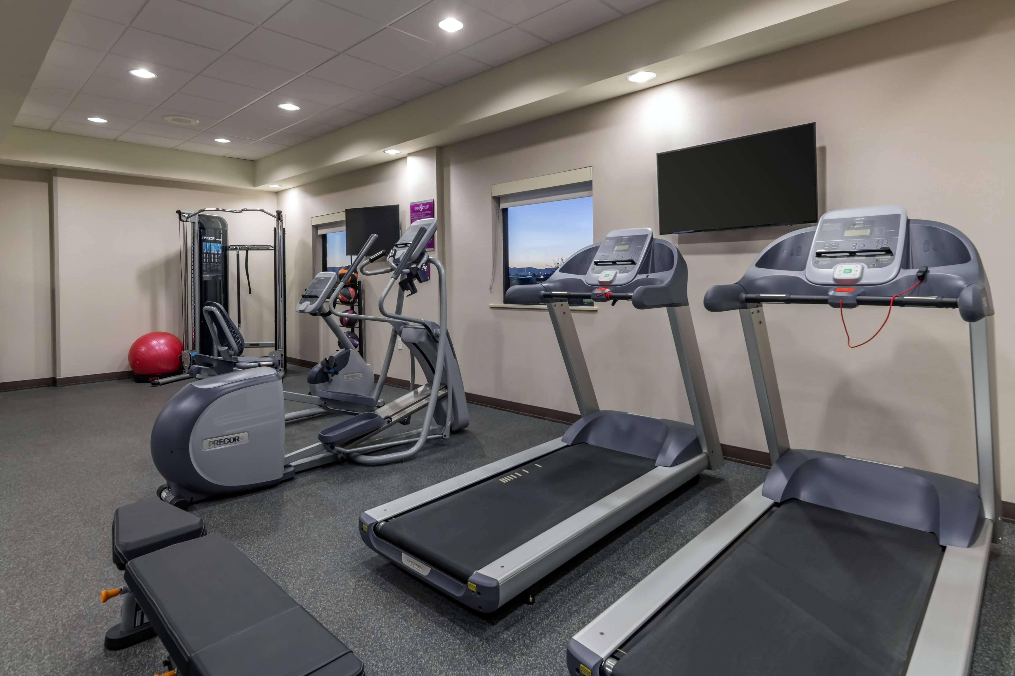 Health club  fitness center  gym