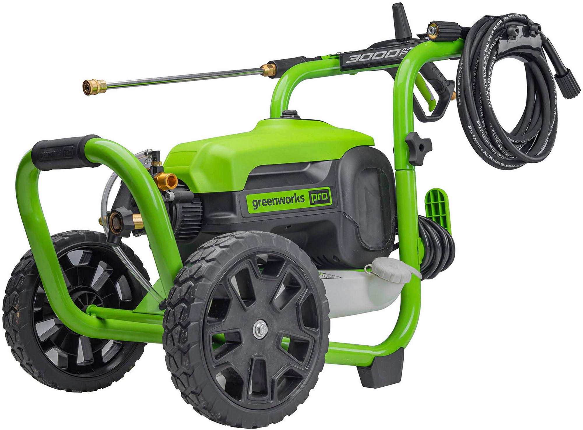 Pro Electric Pressure Washer up to 3000 PSI at 2.0 GPM - Green