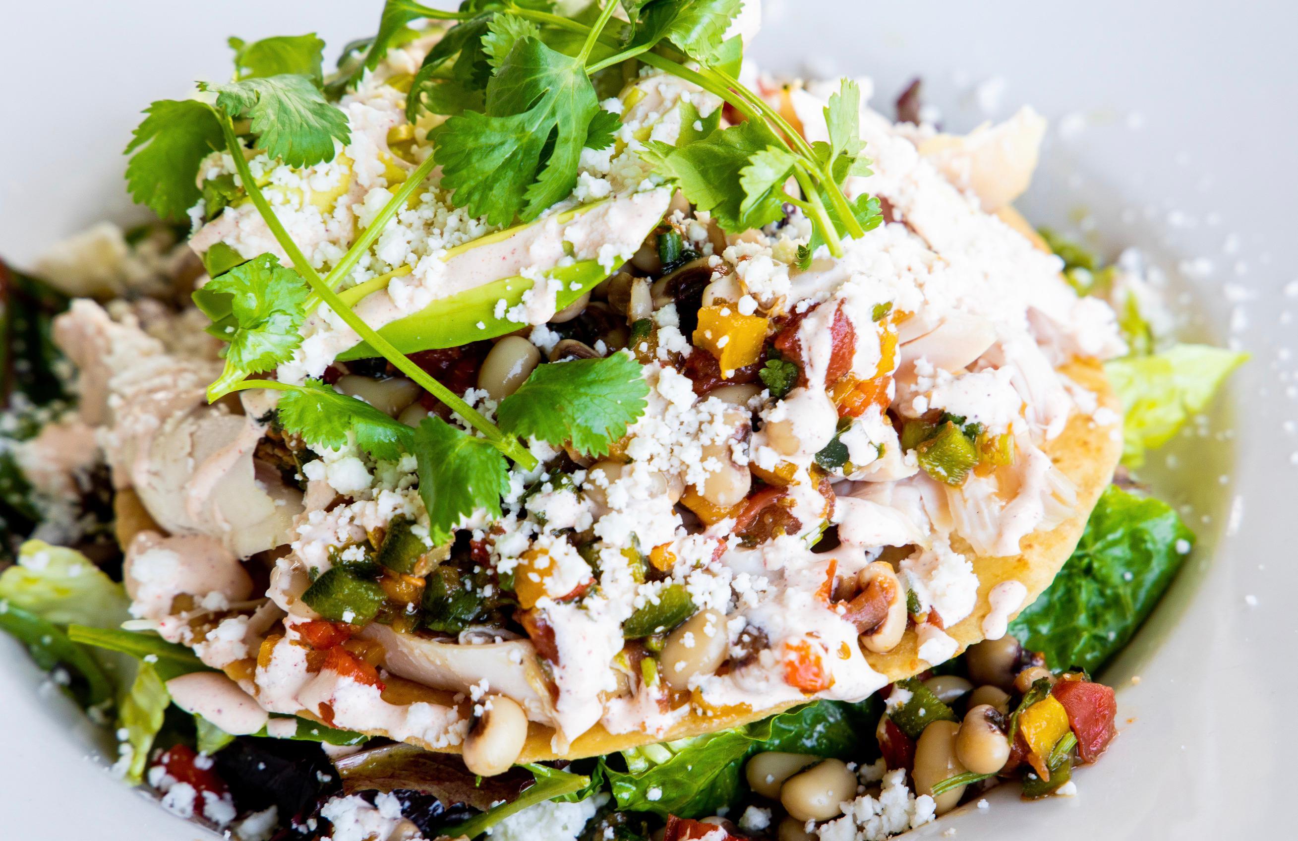 Chicken Tostada