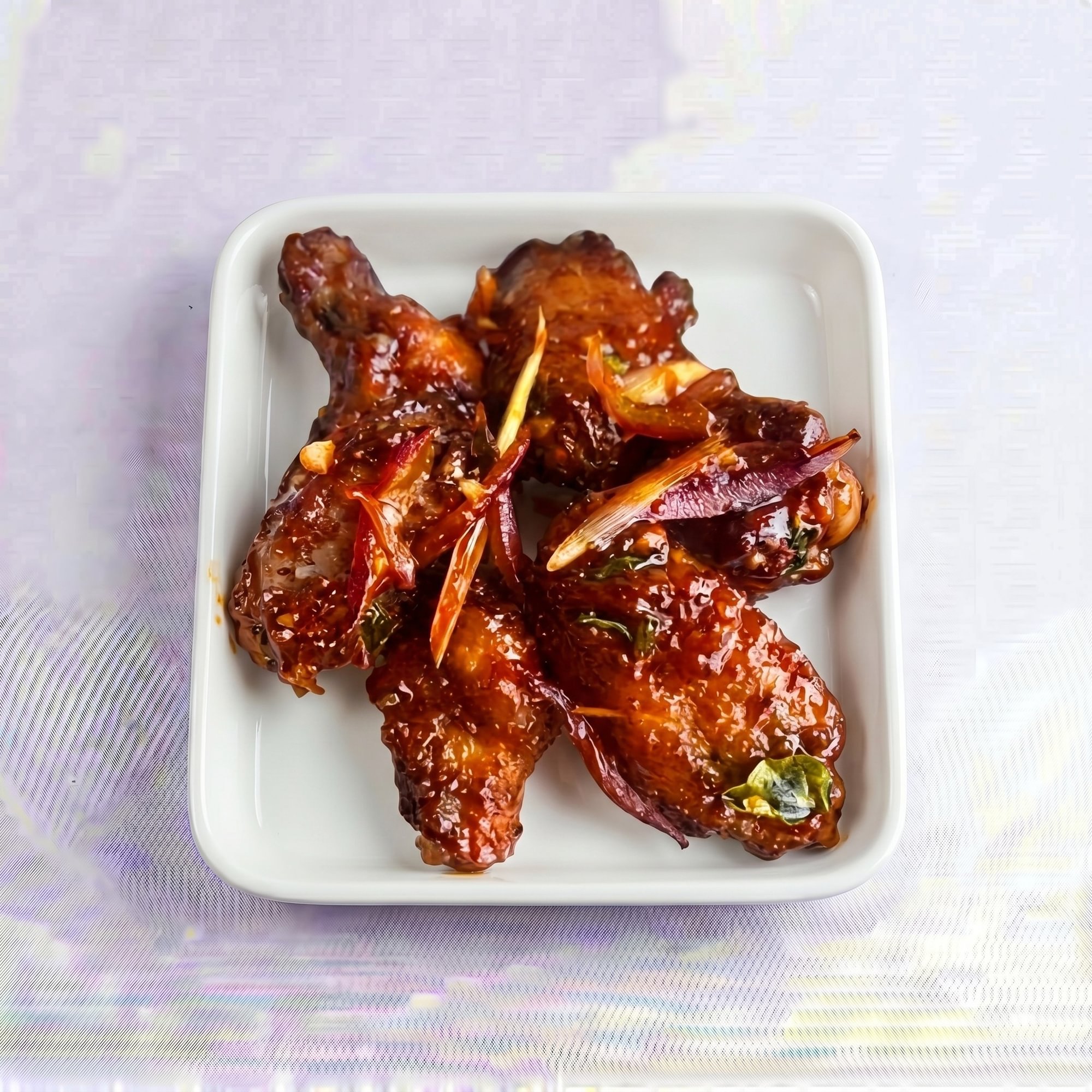Tamarind Glazed Chicken Wings