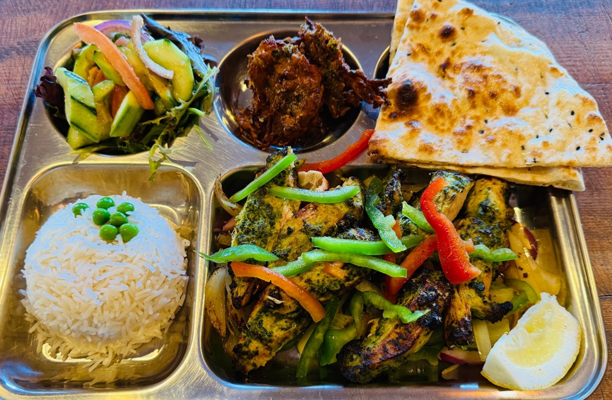 Green Chicken Boti