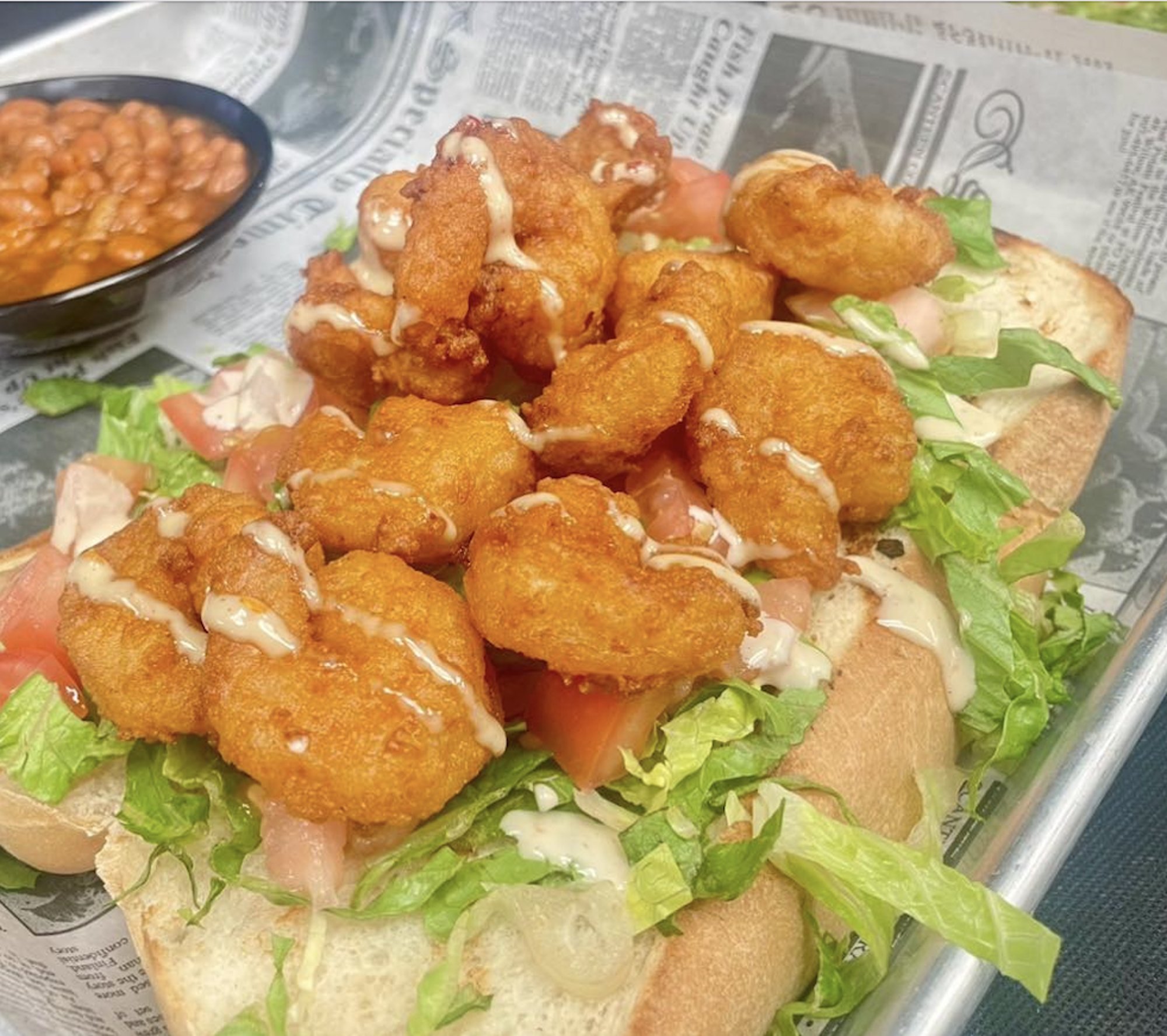 Fried Shrimp Po'Boy