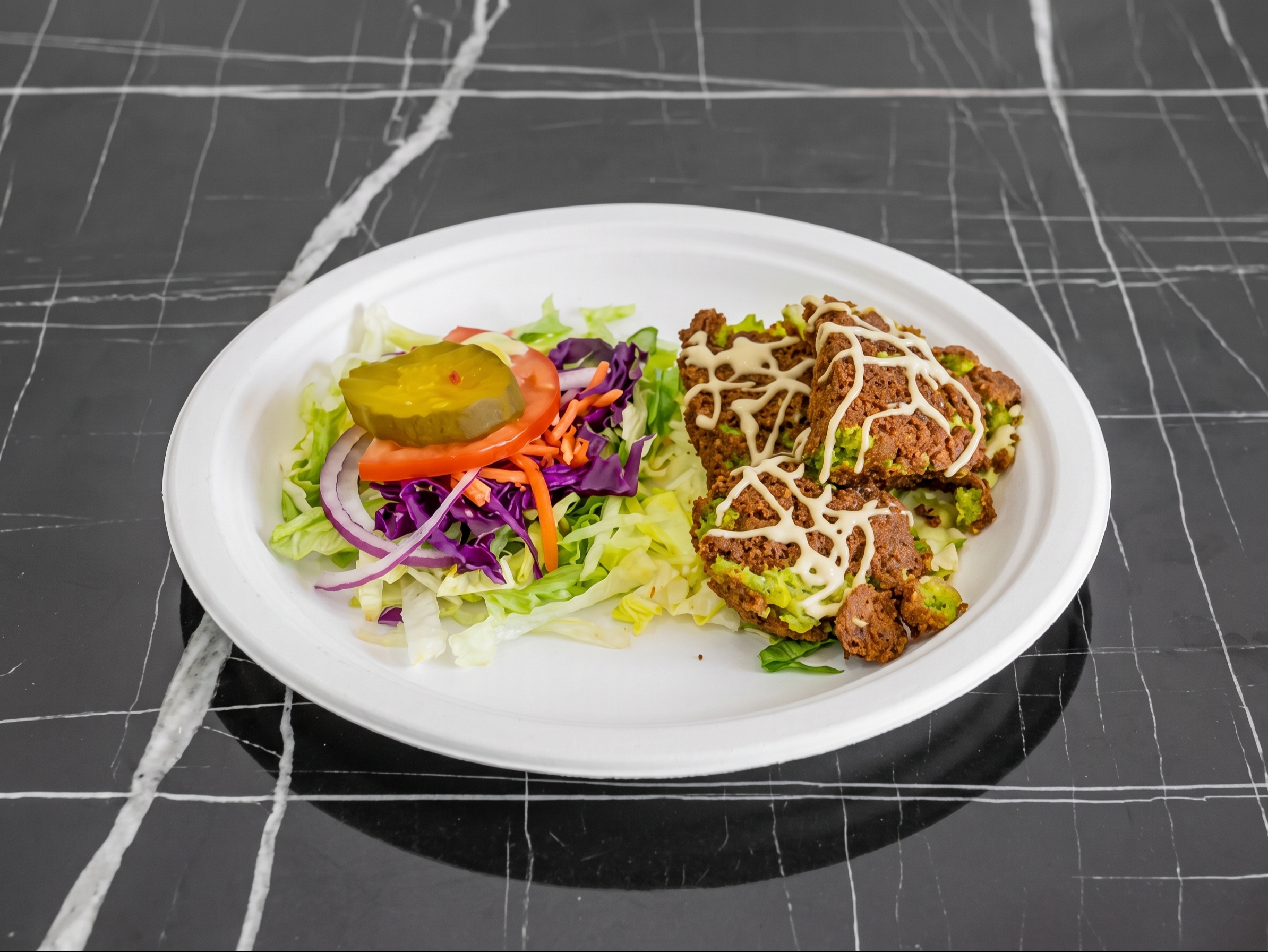 Falafel Over Rice or Fries
