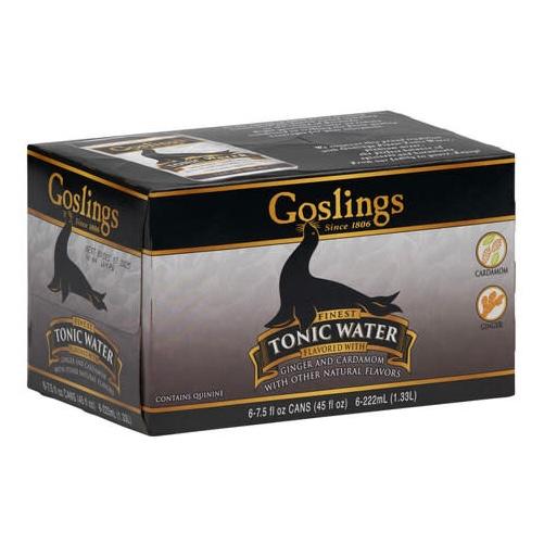 Goslings Tonic Water 6pk cans